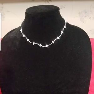 Sterling Silver Vine Necklace